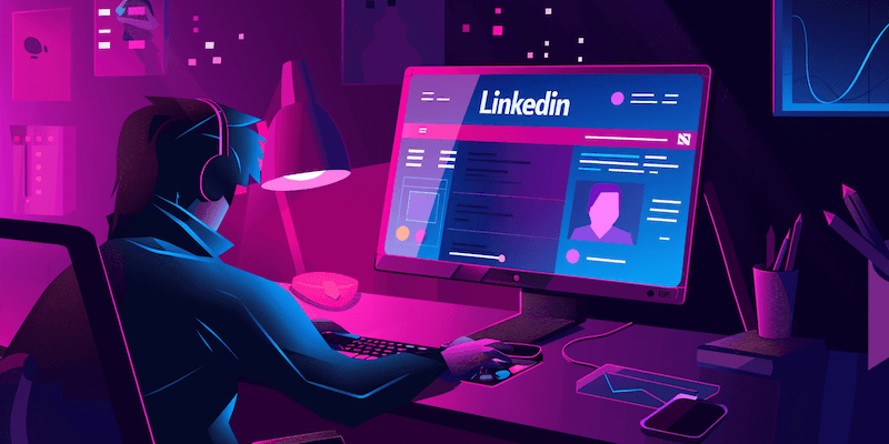 Optimized LinkedIn profile for virtual assistants