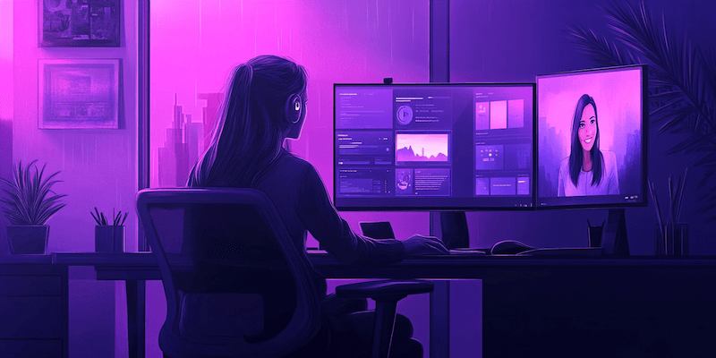 Virtual closer working remotely