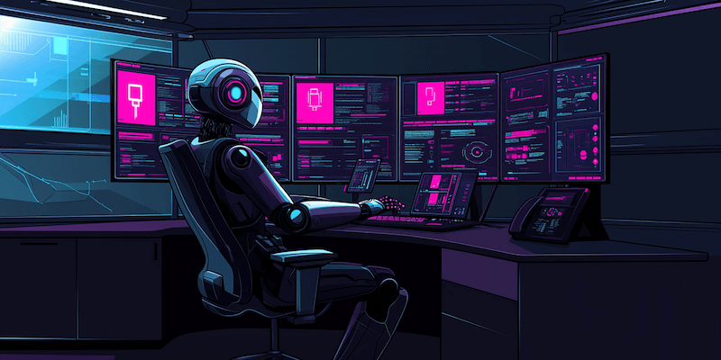 Virtual assistant using AI tools for automation