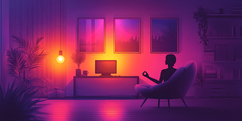 Home office setup for mental health