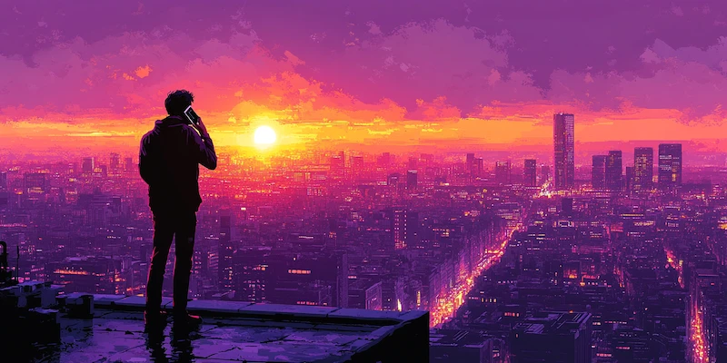Leo career success illustrated through a visionary CEO