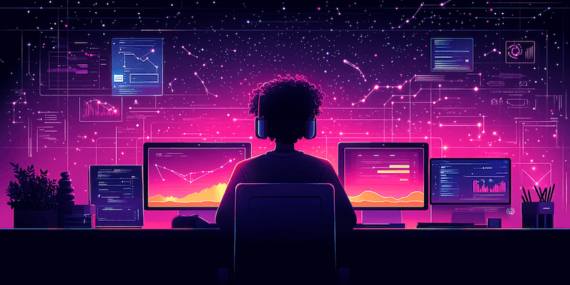 Aquarius career success in remote work with tech tools