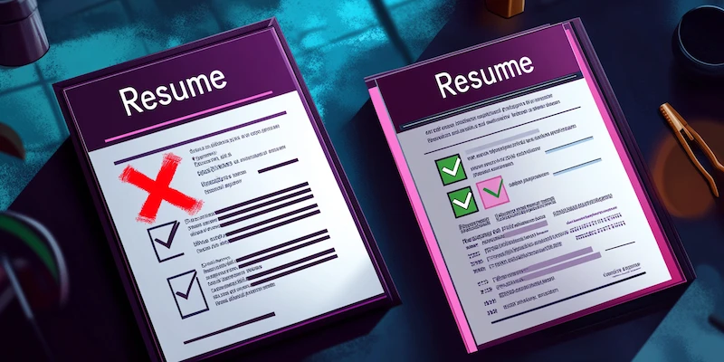 Job seekers optimizing resumes