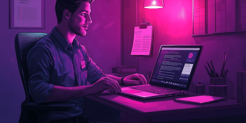 Virtual assistant improving skills through online courses and certifications while working remotely