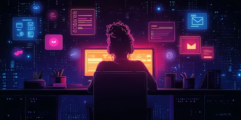 Virtual assistant using productivity tools in a modern remote workspace
