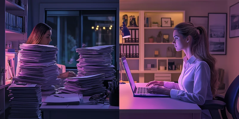 Virtual assistant transitioning from low-paying freelance work to a specialized high-value remote career.